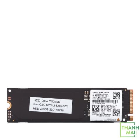 Ổ Cứng SSD SAMSUNG PM991A MZ-VLQ256B 256GB M.2 2280 NVME PCIE 3.0 X4 ( MZVLQ256HBJD-00BH1 )