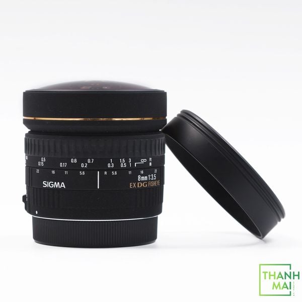 Ống kính Sigma 8mm f/3.5 EX DG Circular Fisheye For Canon EF