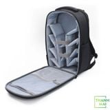 Balo MOSISO Camera Backpack, DSLR/SLR/Mirrorless Photography Camera Bag 15-16 inch Waterproof Hardshell Case with Tripod Holder&Laptop Compartment Compatible with Canon/Nikon/Sony, Black