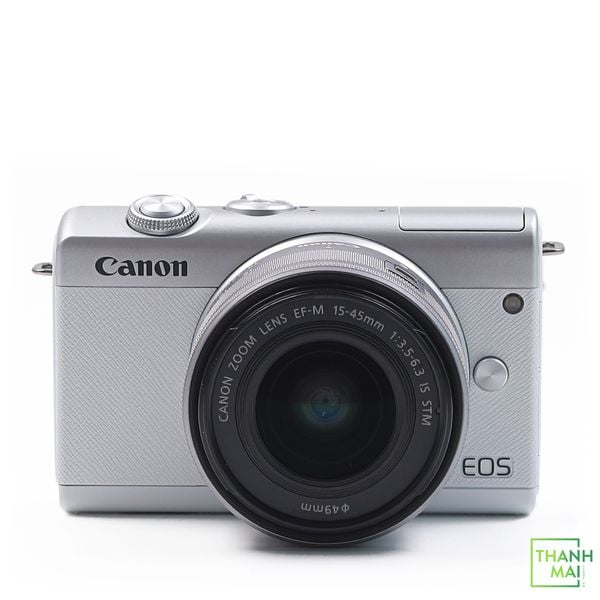 Máy Ảnh Canon EOS M200 kit EF-M 15-45mm F/3.5-6.3 IS STM