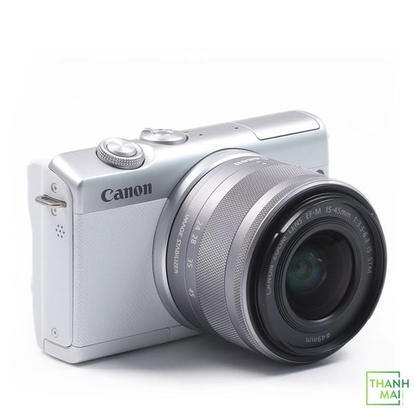 Máy Ảnh Canon EOS M200 kit EF-M 15-45mm F/3.5-6.3 IS STM