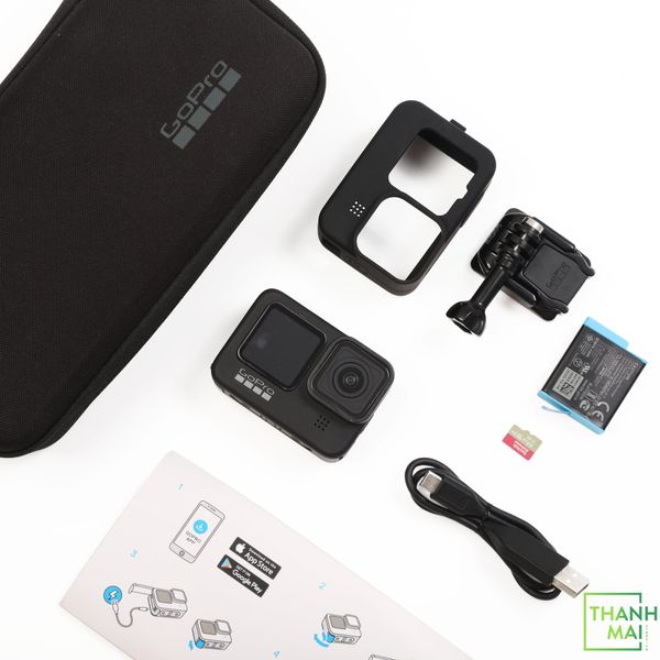 Máy Quay Phim Hành Trình Gopro Hero 9 Black kèm Phụ Kiện