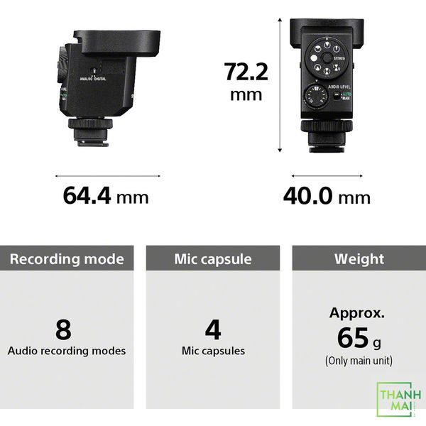 Microphone Sony ECM-M1 | Chính Hãng