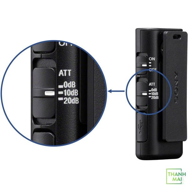 Microphone Sony ECM-W2BT | Chính hãng