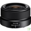 Ống kính Nikon Nikkor Z DX 24mm f/1.7 | Chính hãng