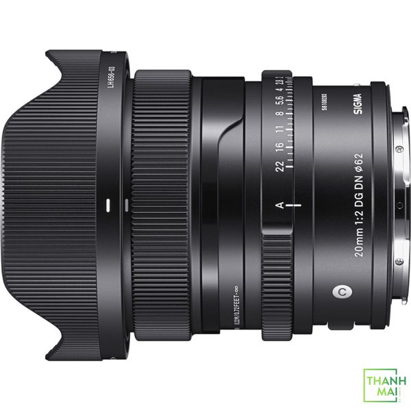 Ống kính Sigma 20mm f/2 DG DN Contemporary for Sony E | Chính hãng