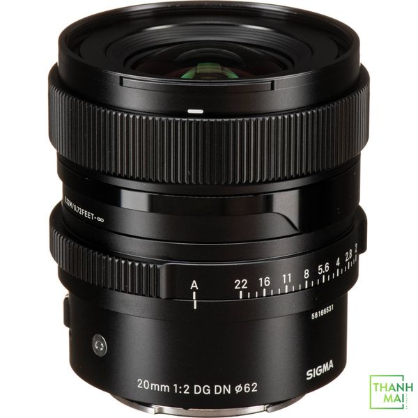 Ống kính Sigma 20mm f/2 DG DN Contemporary for Sony E | Chính hãng