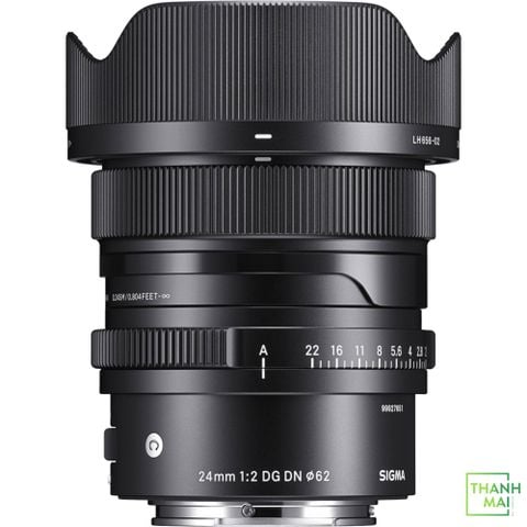 Ống Kính Sigma 24mm F/2 DG DN For Sony E | Chính Hãng