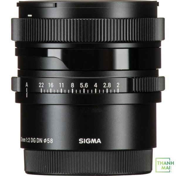 Ống kính Sigma 35mm f/2 DG DN Contemporary for Sony E | Chính hãng