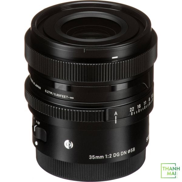 Ống kính Sigma 35mm f/2 DG DN Contemporary for Sony E | Chính hãng