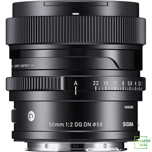 Ống kính Sigma 50mm f/2 DG DN Contemporary For Sony E | Chính hãng