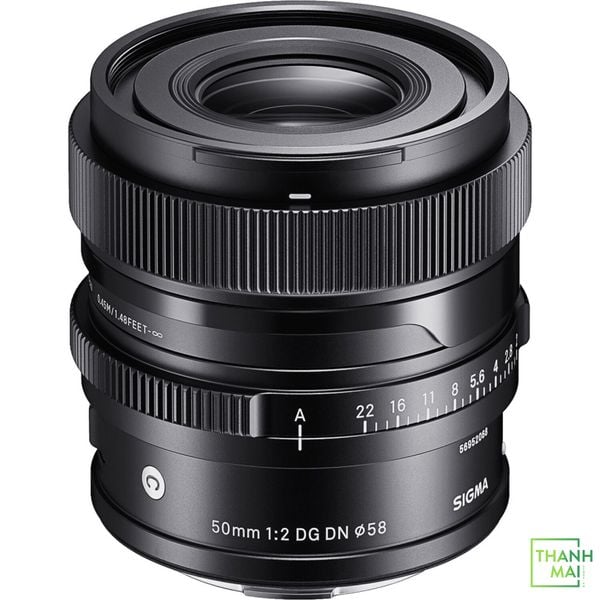 Ống kính Sigma 50mm f/2 DG DN Contemporary For Sony E | Chính hãng