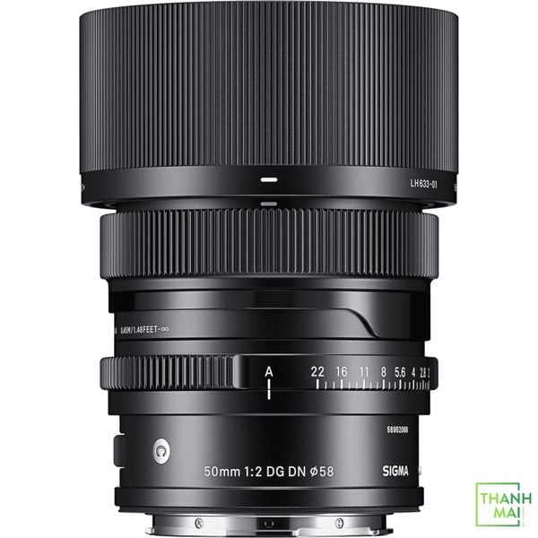 Ống kính Sigma 50mm f/2 DG DN Contemporary For Sony E | Chính hãng