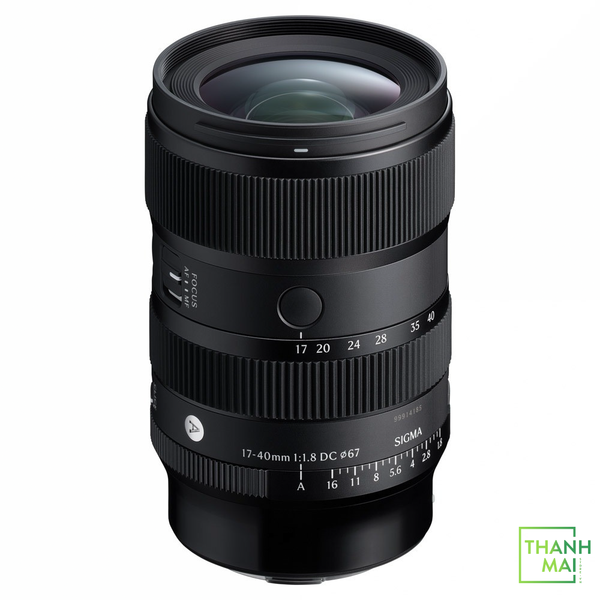 Ống kính Sigma 17-40mm F1.8 DC Art ( Sony E mount )