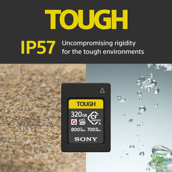 Thẻ nhớ Sony CFexpress Type A 320GB Tough ( CEA-G320T )