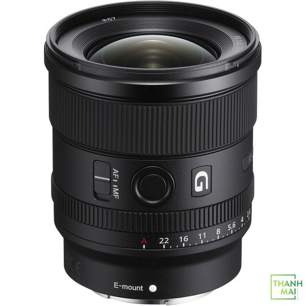 Ống kính Sony FE 20mm f/1.8 G | Chính hãng