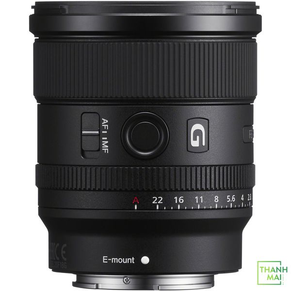 Ống kính Sony FE 20mm f/1.8 G | Chính hãng