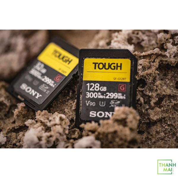 Thẻ nhớ Sony SF-G Tough UHS-II SDHC 128GB (SF-G128T/T1) | Chính Hãng