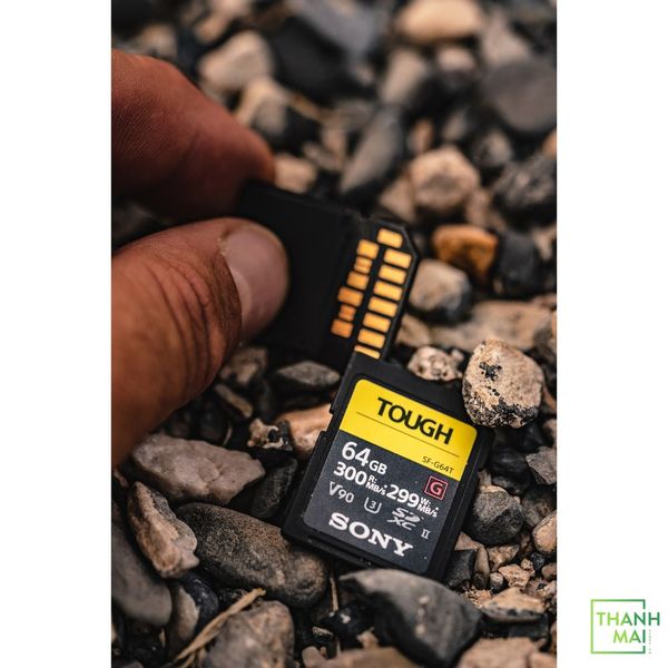 Thẻ nhớ Sony SF-G Tough UHS-II SDHC 64GB (SF-G64T/T1) | Chính Hãng