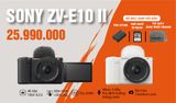 Máy ảnh Sony ZV-E10 Mark II ( Body Only) | Chính hãng