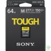 Thẻ nhớ SDXC Sony Tough 64GB 277Mb/150Mb/s (SF-M64T) | Chính Hãng