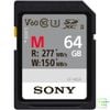 Thẻ Nhớ Sony 64GB SDXC UHS-II 277MB/150MB/S ( SF-M64/T2 ) | Chính Hãng