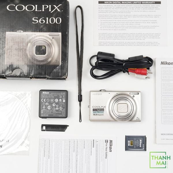 Máy ảnh Nikon CooLPix S6100