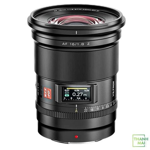 Ống Kính Viltrox AF 16mm f/1.8 Z For Nikon Z | Chính Hãng