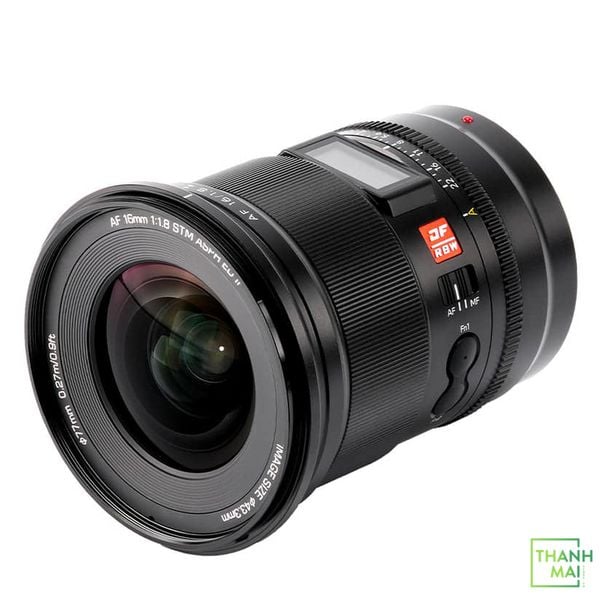 Ống Kính Viltrox AF 16mm f/1.8 Z For Nikon Z | Chính Hãng
