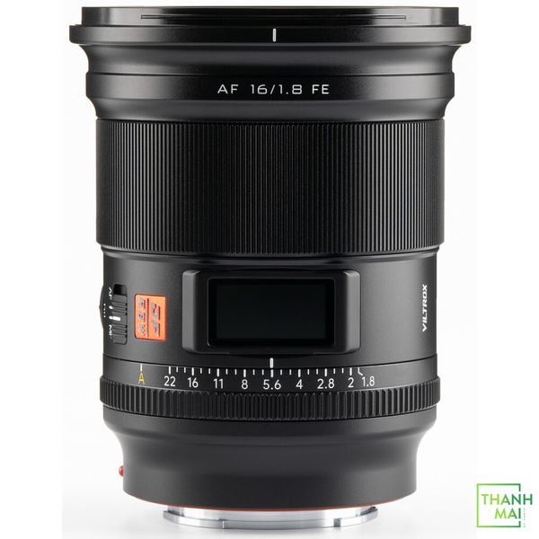Ống kính Viltrox AF 16mm f/1.8 FE For Sony E | Chính Hãng