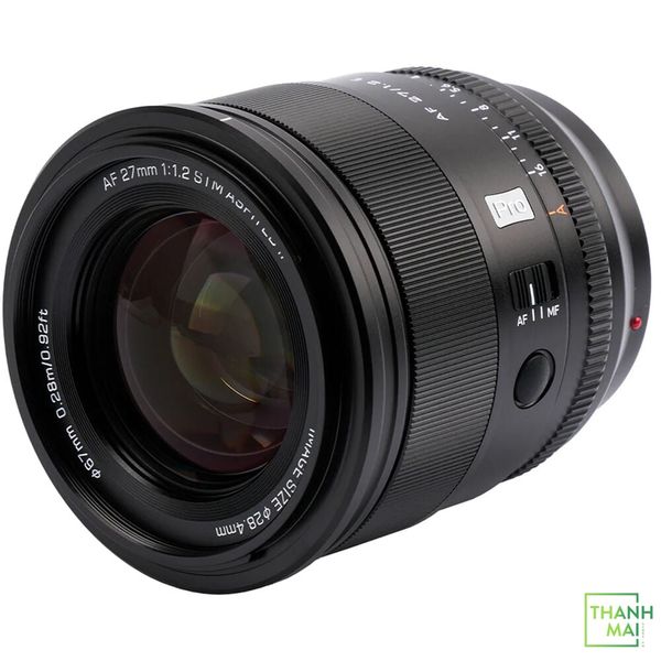 Ống Kính Viltrox AF 27mm f/1.2 PRO For Nikon Z | Chính Hãng