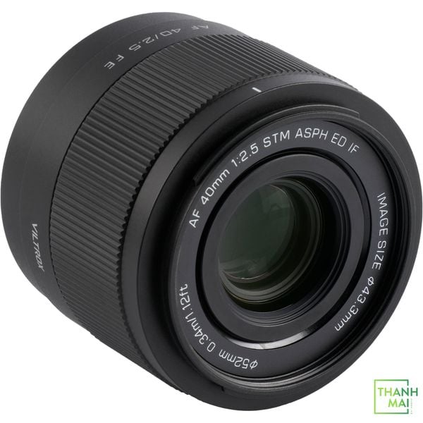 Ống Kính Viltrox AF 40mm f/2.5 FE For Sony | Chính Hãng