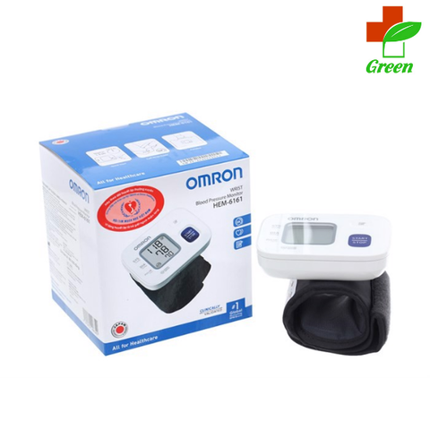  Máy đo huyết áp cổ tay Omron Hem 6161 