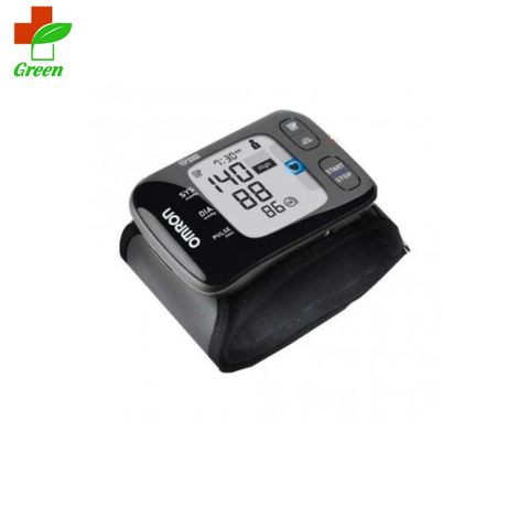  Máy đo huyết áp cổ tay Omron Hem 6232T có kết nối bluetooth với điện thoại 