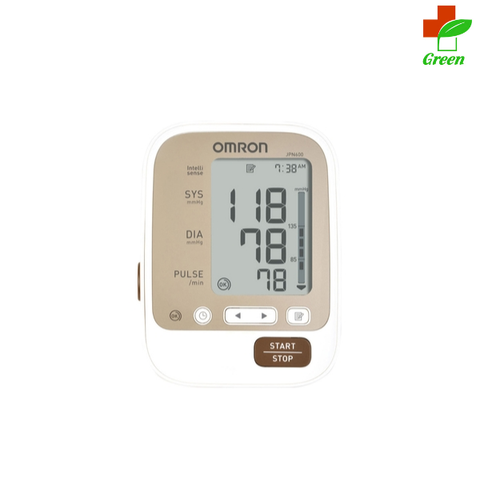  Máy đo huyết áp bắp tay Omron JPN600, sản xuất trực tiếp tại Nhật Bản 