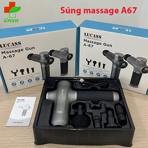  Máy massage cầm tay Lucass GUN A67 
