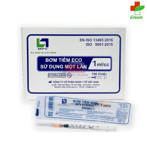  Bơm tiêm MPV - 1ml, 3ml, 5ml, 10ml, 20ml, 50ml 