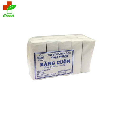 Băng cuộn 10cm x 5m (Đại Minh)