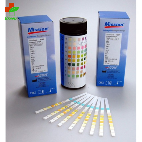  Que thử nước tiểu 10 thông số Acon Mission URS10 