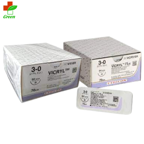  Chỉ phẫu thuật Vicryl 1 2 3 4 5 6 7 (Sợi) 