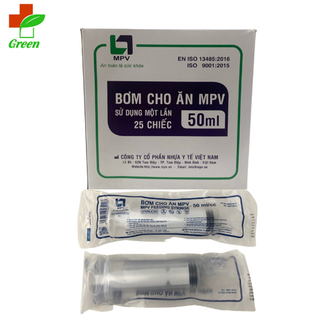  Bơm cho ăn MPV 50ml (Hộp 25 chiếc) 