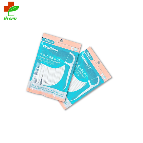  Tăm chỉ kẽ răng Oraltana (gói 50 cây) 