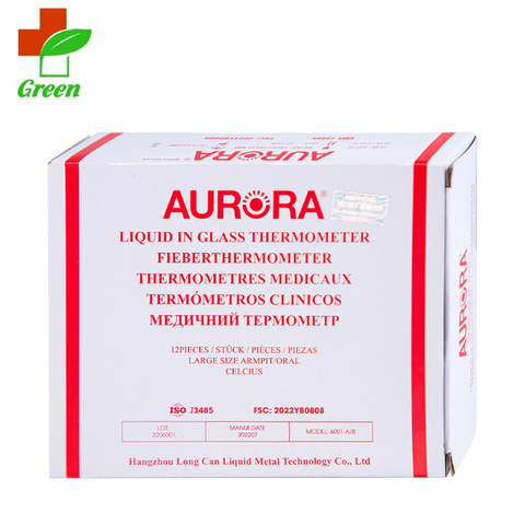  Nhiệt kế thủy ngân Aurora 