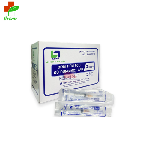  Bơm tiêm MPV - 1ml, 3ml, 5ml, 10ml, 20ml, 50ml 