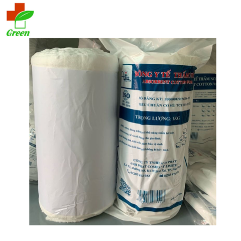 Bông cuộn y tế Anh Phát 1kg