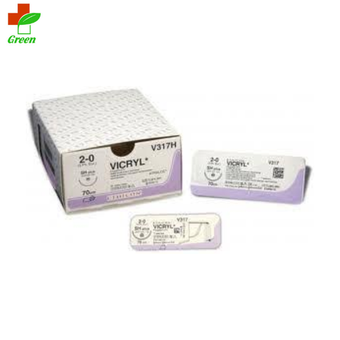  Chỉ phẫu thuật Vicryl 1 2 3 4 5 6 7 (Sợi) 