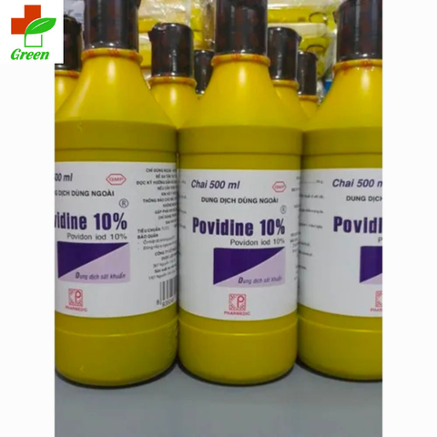  Dung dịch Povidine 10% Pharmedic sát trùng, sát khuẩn vết thương (500ml) 