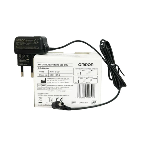  MHA - Bộ đổi điện máy đo huyết áp Omron AC Adapter chính hãng 