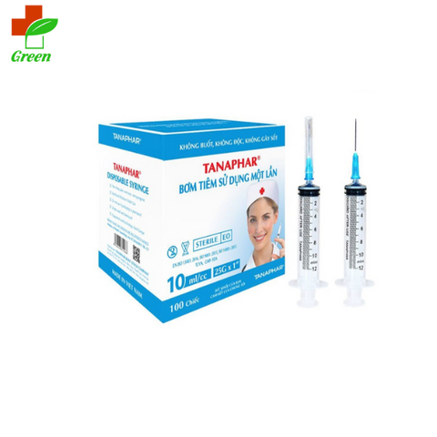  Bơm tiêm Tanaphar - 1ml, 3ml, 5ml, 10ml, 20ml, 50ml 