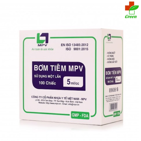  Bơm tiêm MPV - 1ml, 3ml, 5ml, 10ml, 20ml, 50ml 